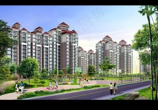 小区景观设计源文件图片