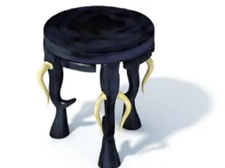 非洲风格饰品3d模型下载服装设计图...