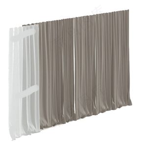 窗帘3d模型模板下载帘 窗帘3d模...