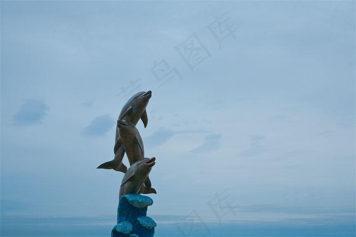巴统海滩的地标图片