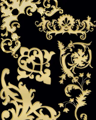 欧式花纹图片