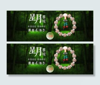 星月菩提佛珠海报