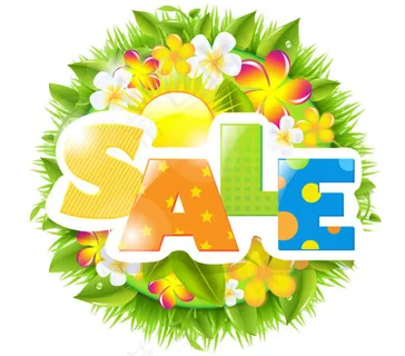 02夏季促销海报矢量素材