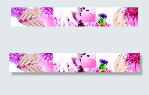 美丽的指甲图片