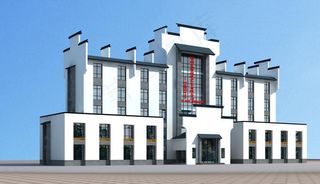 徽派办公楼图片