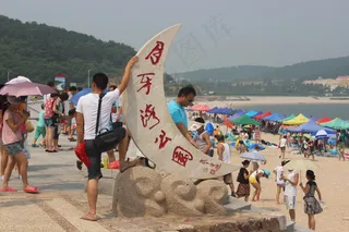 月牙湾公园图片