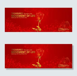 红色浪漫背景图片