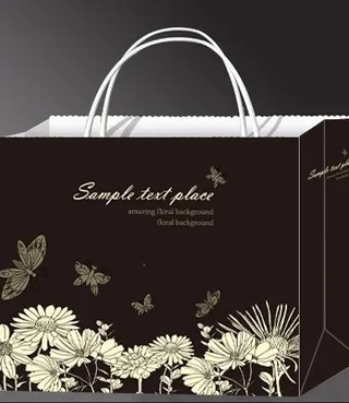 手提袋（平面图）图片
