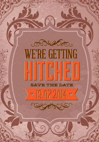 婚礼请柬背景图片