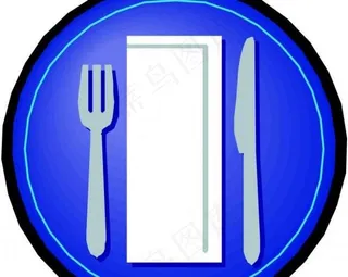 西餐标识图片