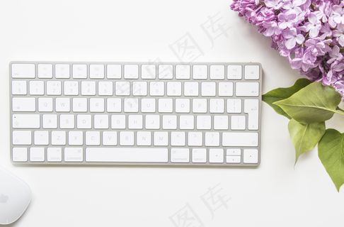 简约小清新文艺风插花静物摆拍背景