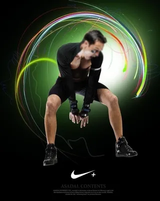 耐克nike商业时尚体育广告大片图...