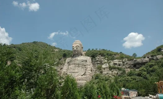 蒙山大佛图片