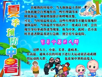 夏季预防中暑图片 夏季预防中暑图片