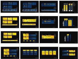 万科地产金域蓝湾VI设计矢量图