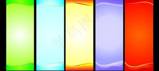 易拉宝展架展板模版图片