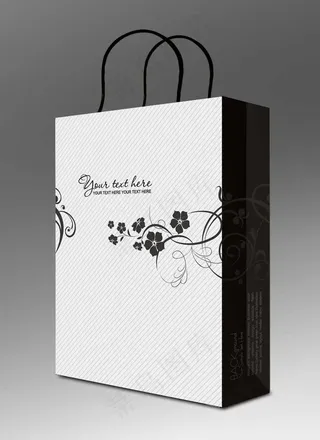 手提袋 (展开图)图片