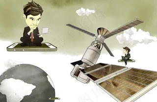 白领未来科技生活图片