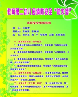 幼儿园消防安全图片