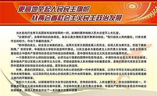 更高地举起人民民主旗帜