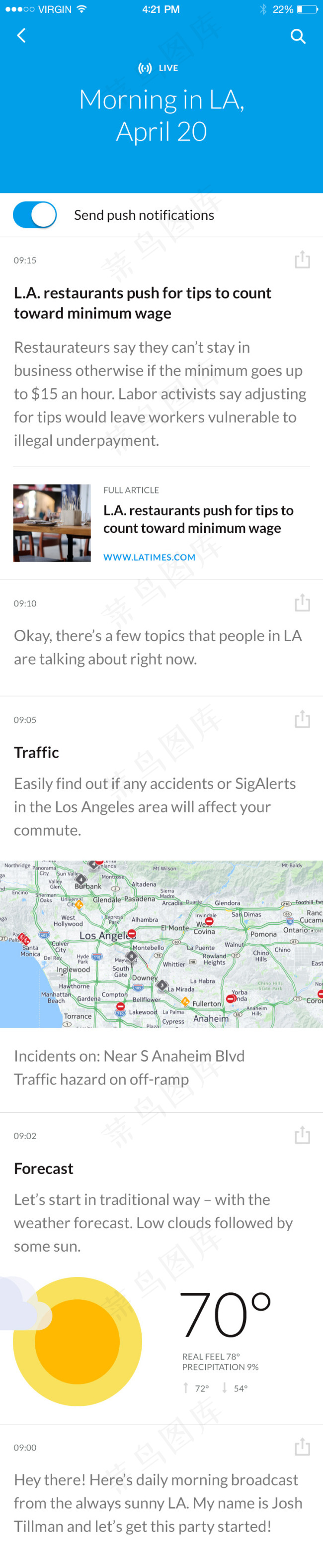 电商app界面UI模版10页8