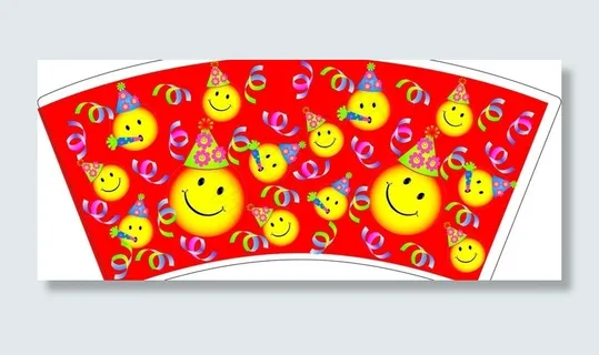 微笑笑脸纸杯图片