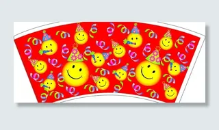 微笑笑脸纸杯图片