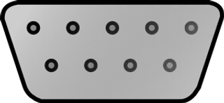 电脑连接器引脚的串行接口卡的艺术