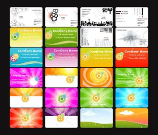 名片卡片背景素材