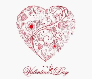 美丽的花的心向量图的问候