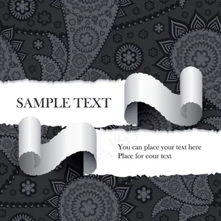 火腿纹撕裂背景矢量下载