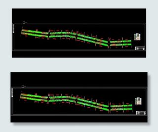 线道路绿化景观设计