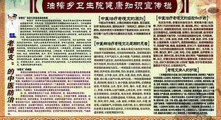 老慢支的中医防治知识宣传栏图片