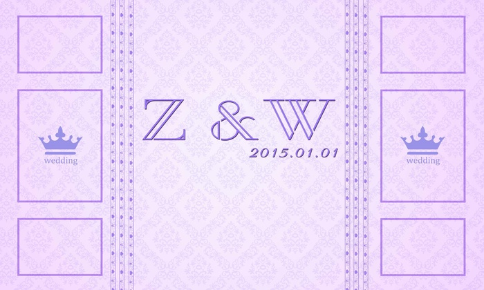 紫色婚礼背景展区psd源文件(14173X8504(DPI:72))psd模版下载