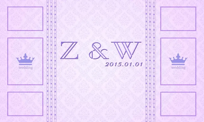 紫色婚礼背景展区psd源文件(14173X8504(DPI:72))psd模版下载