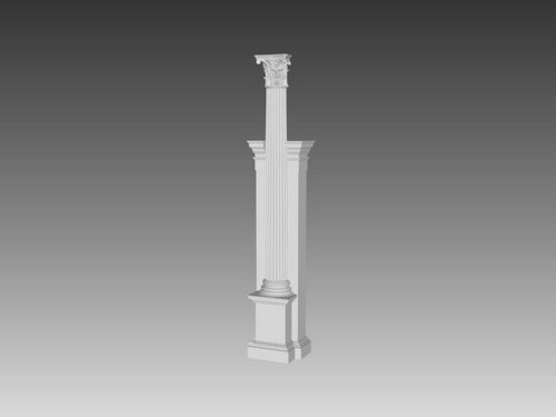 欧式构件3d模型下载欧式构件源文件...