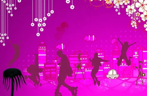 ktv海报背景图片