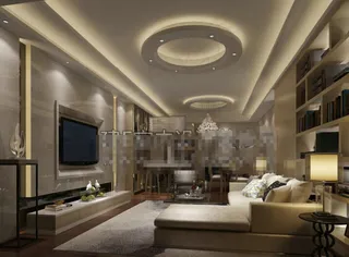 现代欧式卧室效果图素材