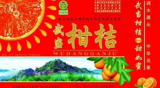 柑桔包装图片