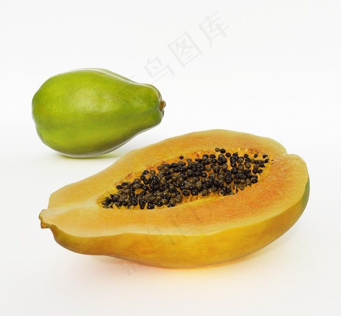 木瓜三维模型图片