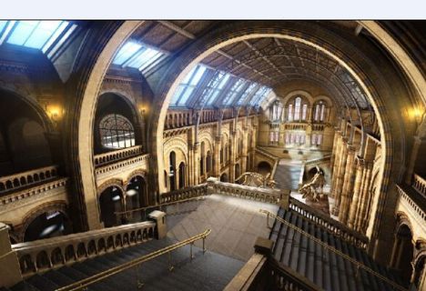 自然博物馆模型