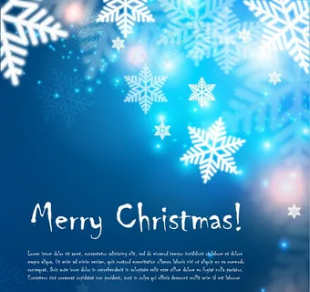 唯美圣诞节星光背景矢量素材