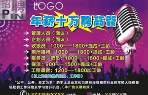ktv招聘图片