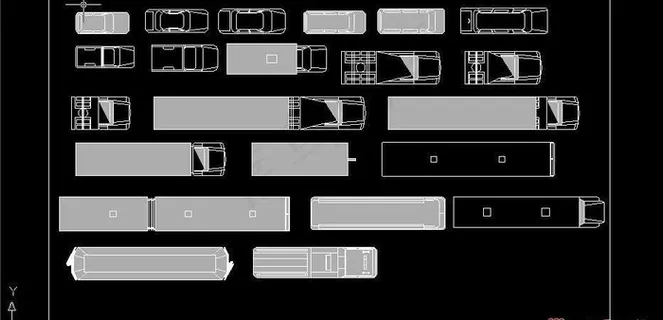 CAD素材各类汽车系列
