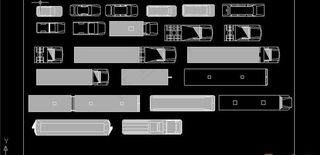 CAD素材各类汽车系列