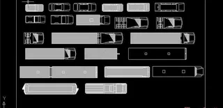 CAD素材各类汽车系列