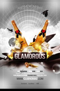 时尚奢华酒吧派对海报