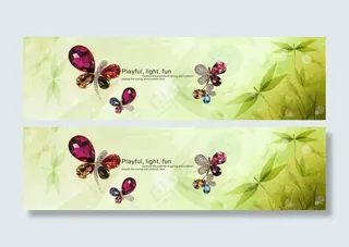 品牌饰品宣传画册内页图片