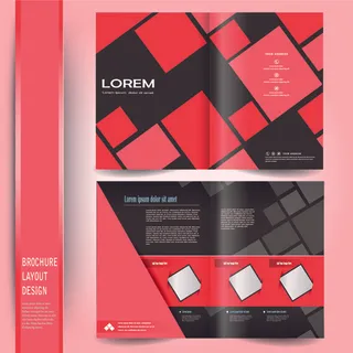 企业宣传册封面设计矢量素材03