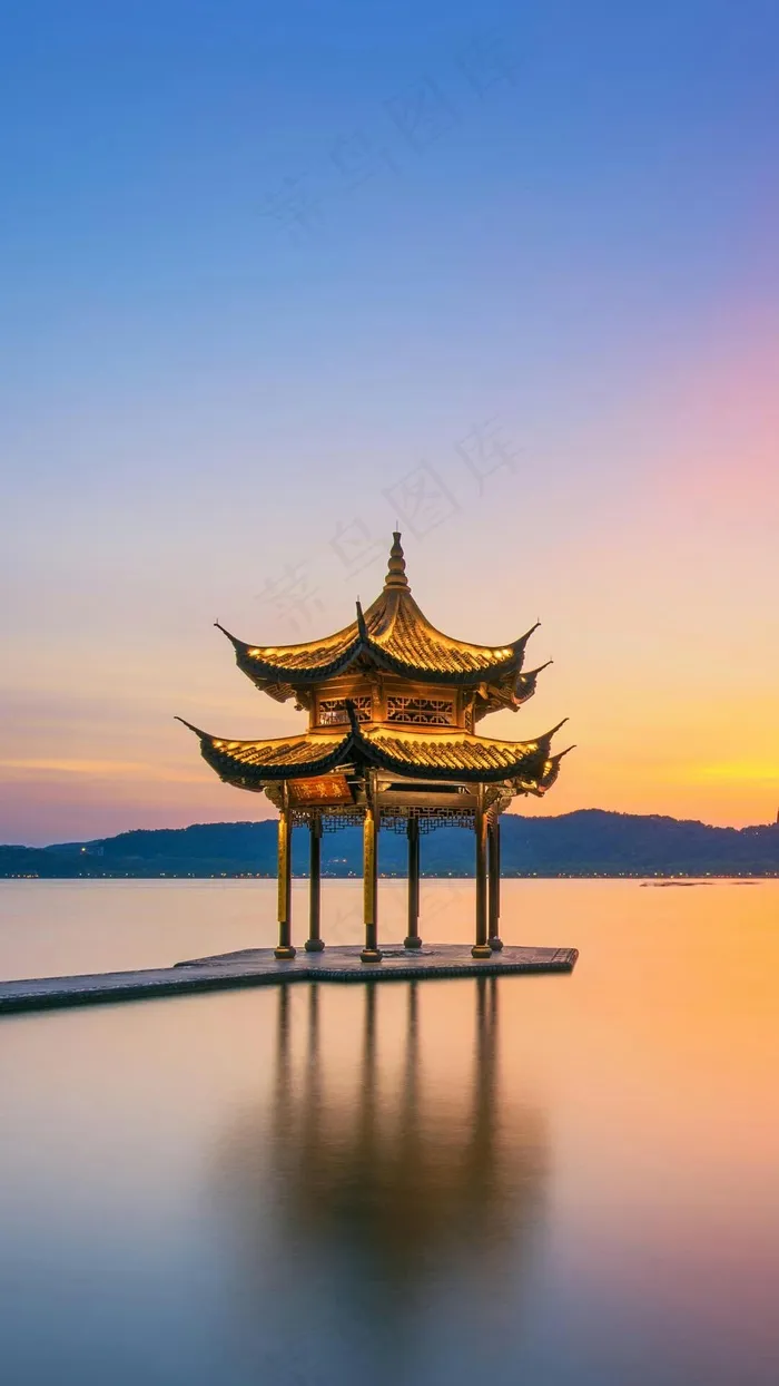 凉亭高清摄影图片